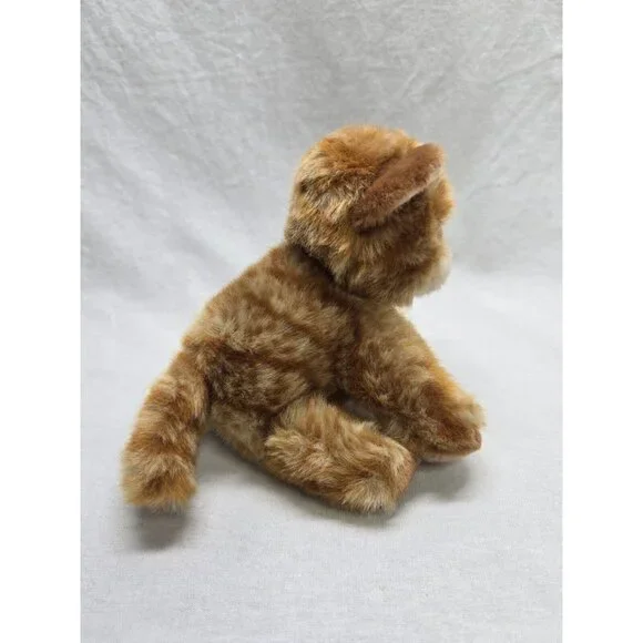 Russ Berrie Whiskers Orange Cat Kitten Kitty  Stuffed Animal Plush Toy- With Tag - Picture 4 of 8